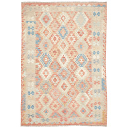 Tappeto Killim Afgahnistan Corallo Azzurro Polvere 173x249 c