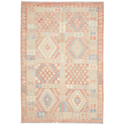 Tappeto Killim Afgahnistan Terracotta Azzurro 171x250 cm