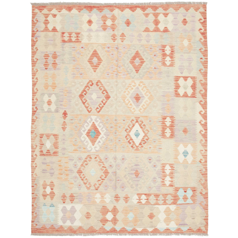 Tappeto Killim Afgahnistan Beige Terracotta 149x195 cm