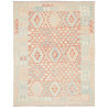 Tappeto Killim Afgahnistan Bianco Sporco Terracotta 148x192