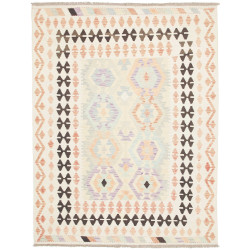 Tappeto Killim Afgahnistan Crema Pesca 150x196 cm