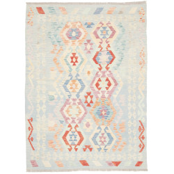 Tappeto Killim Afgahnistan Azzurro Cielo 127x174 cm