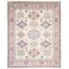 Tappeto Kazak Co Afgahnistan Crema Blu 242x299 cm