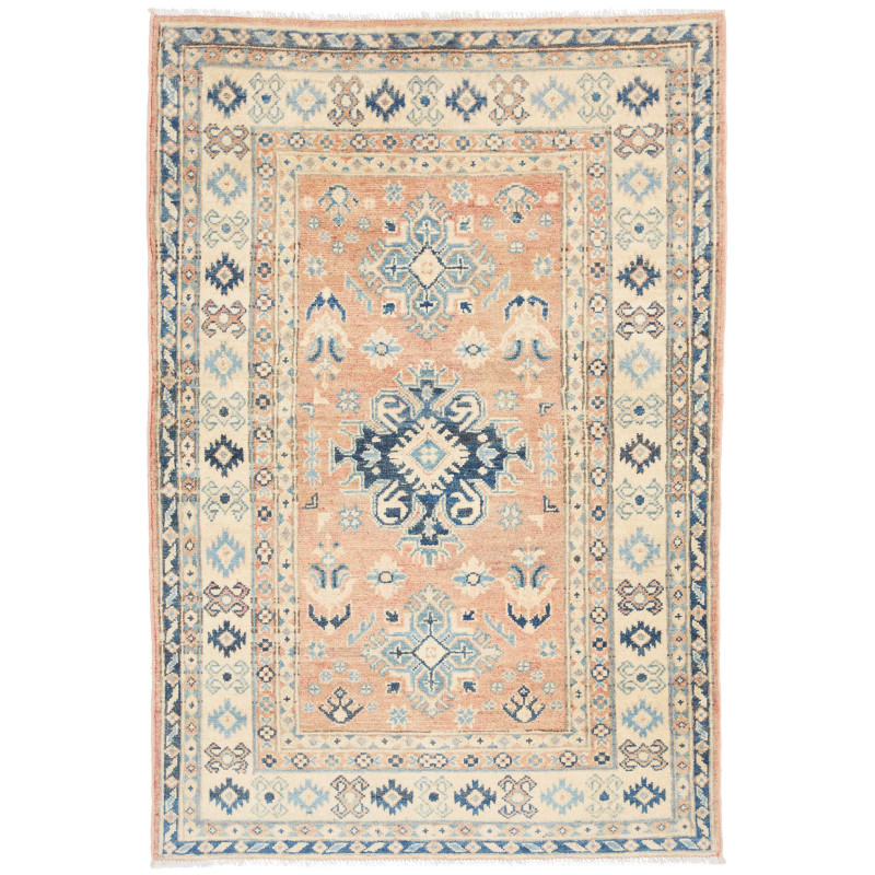 Tappeto Kazak Co Afgahnistan Pesca Blu 99x150 cm