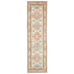 Tappeto Kazak Co Afgahnistan Beige Con Accenti Multicolore t