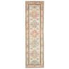 Tappeto Kazak Co Afgahnistan Beige Con Accenti Multicolore t