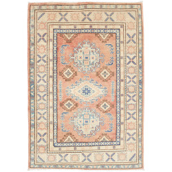 Tappeto Kazak Co Afgahnistan Terracotta Blu 100x147 cm