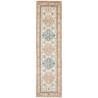 Tappeto Kazak Co Afgahnistan Crema Blu 77x292 cm