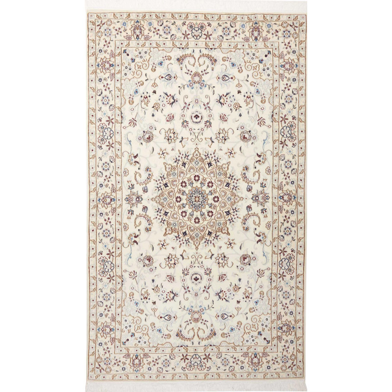 Nain 9la 125x210 Cm Nain 9la, Persia, Hand-carded Wool And