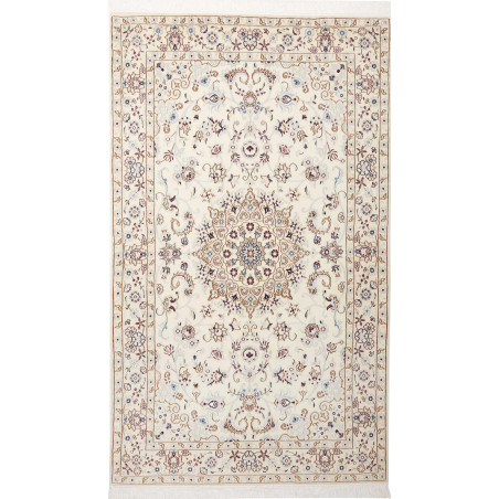 Nain 9la 125x210 Cm Nain 9la, Persia, Hand-carded Wool And