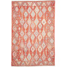 Tappeto Kilim Afghanistan Rosso Terracotta Celeste 203x306 c