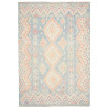 Tappeto Kilim Afghanistan Blu Cielo Blu Denim 175x250 cm