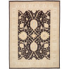 Tappeto Zigler Fine Pakistan Marrone Scuro Beige Crema 302x4
