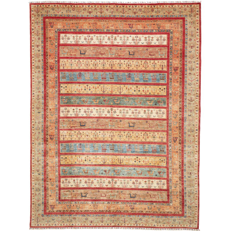 Tappeto Rubin Pakistan Rosso Terra Beige 303x410 cm