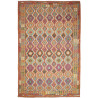 Tappeto Kilim Afghanistan Astratto Multicolore Brillante 198