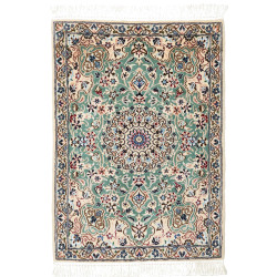Nain 9la 63x89 Cm Nain 9la, Persia, Hand-carded Wool And