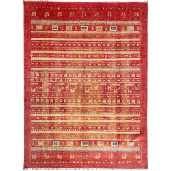Tappeto Siva Pakistan Rosso Crema 275x370 cm