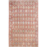 Tappeto Kilim Afghanistan Rosso Terracotta Blu Spento 304x49