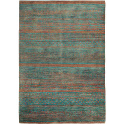 Tappeto Royal Gabbeh Pakistan Astratto Petrolio Terracotta 1
