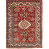 Tappeto Kazak Fine Pakistan Geometrico Rosso Crema 168x222 c