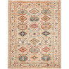 Tappeto Kazak Fine Pakistan Astratto Beige Crema 167x218 cm