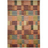 Tappeto Barjesta Pakistan Geometrico Rosso Terracotta Aranci