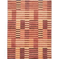 Tappeto Barjesta Pakistan Geometrico Rosso Terracotta 151x20