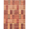 Tappeto Barjesta Pakistan Geometrico Rosso Terracotta 151x20