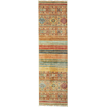 Tappeto Rubin Pakistan Geometrico Beige Marrone 81x290 cm