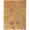 Tappeto Tribal Pakistan Astratto Giallo Dorato Ocra 152x198