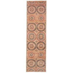 Tappeto Mamlouk Pakistan Astratto Beige Terracotta Carbone 8