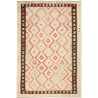 Tappeto Kilim Afghanistan Astratto Crema Arancione Ruggine G
