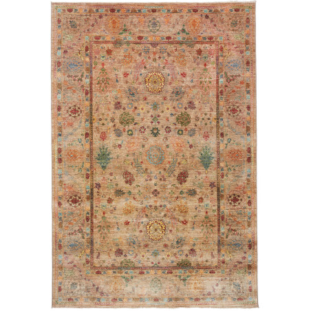 Tappeto Shahi Fine Pakistan Floreale Beige Multicolore 200x2