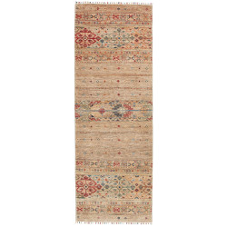 Tappeto Rubin Pakistan Astratto Beige Rosso Blu Arancione Ve
