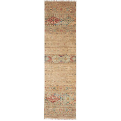 Tappeto Rubin Pakistan Geometrico Beige Sabbia Rosso Mattone