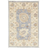 Tappeto Zigler Fine Pakistan Floreale Blu Cielo Avorio Crema