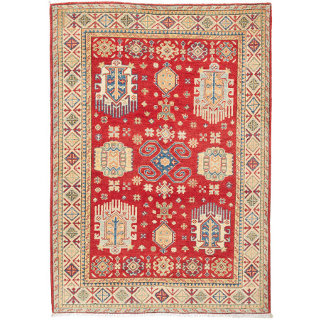 Kazak 121x170 Cm Kazak, Pakistan, Hand-carded Wool (warp: