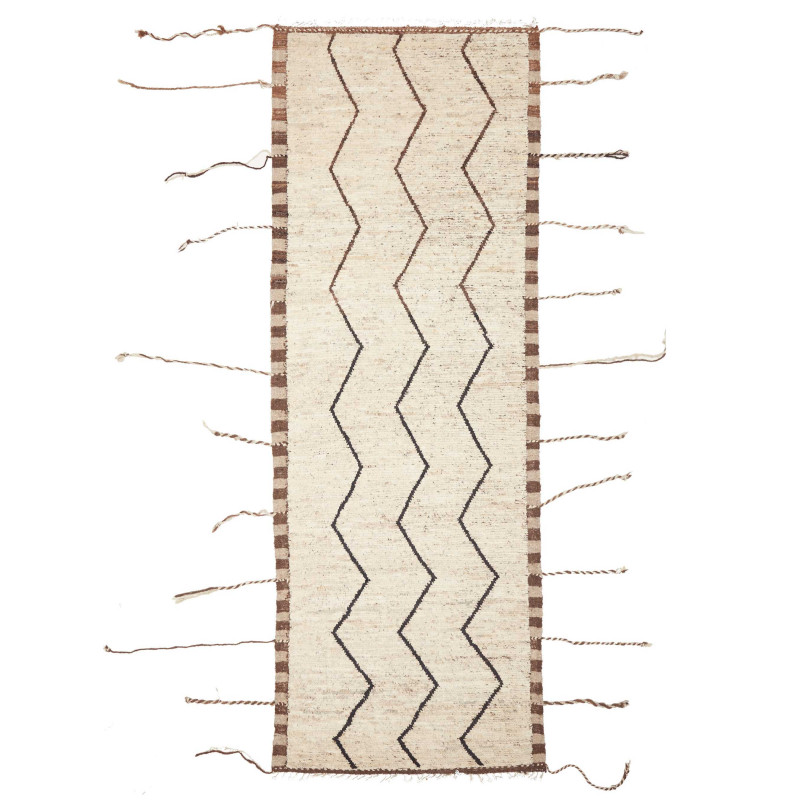 Tappeto Gabbeh Marrakech Pakistan Astratto Crema Marrone Chi