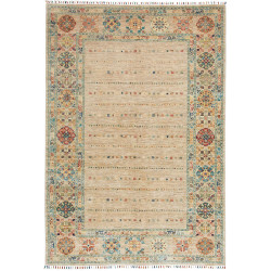 Tappeto Rubin Pakistan A Righe Beige Sabbia Terracotta Turch