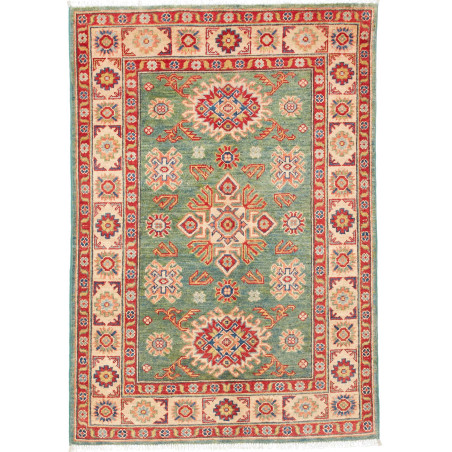 Kazak 105x150 Cm Kazak, Pakistan, Hand-carded Wool, Cotton,