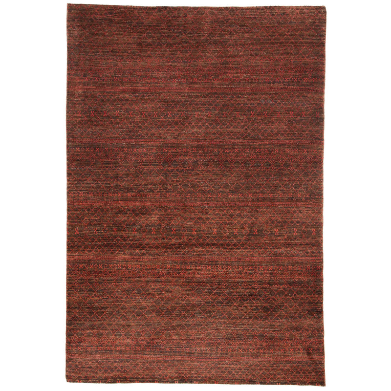 Tappeto Royal Gabbeh Pakistan Astratto Marrone Terra Rossa R