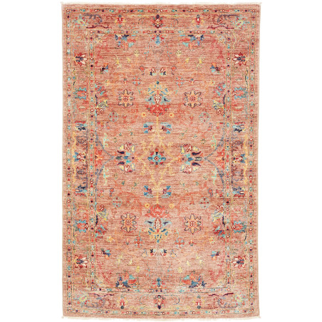 Tappeto Zigler Fine Pakistan Floreale Terracotta Smerigliato