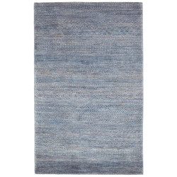 Tappeto Royal Gabbeh Pakistan Geometrico Blu Denim Grigio Ch