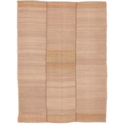 Tappeto Kilim Vintage Persia Tinta Unita Beige Naturale Tort