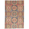 Tappeto Mamlouk Pakistan Geometrico Terracotta Ruggine Pesca