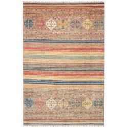 Tappeto Rubin Pakistan Geometrico Beige Marrone Terracotta B