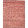 Tappeto Shahi Fine Pakistan Astratto Rosa Antico Arancio Bru