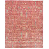 Tappeto Shahi Fine Pakistan Astratto Rosso Mattone Oro Blu 2