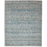 Tappeto Rubin Pakistan Astratto Azzurro Blu Petrolio Beige A
