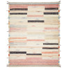 Tappeto Gabbeh Marrakech Pakistan Astratto Crema Rosa Terrac